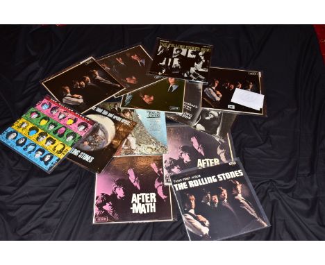 THE ROLLING STONES ORIGINAL, REPRESSED AND IMPORT LPs comprising of a 1st pressing of The Rolling Stones and a 2nd pressing w