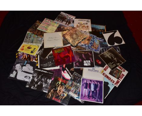 THE ROLLING STONES: THIRTY EIGHT LPs AND 12in SINGLES  mostly modern, reissues, imports etc ( full list available on request)