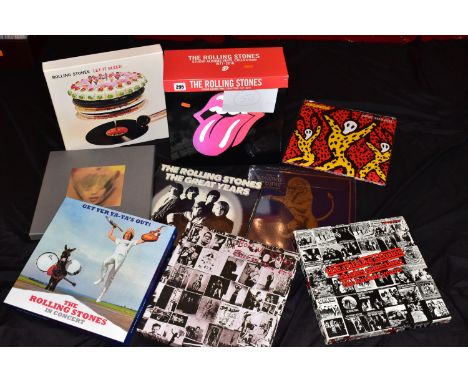 THE ROLLING STONES BOXSETS comprising of Studio Albums Collection 1971-2016, Get Yer Ya-Ya's Out Vinyl version, Exile on Main