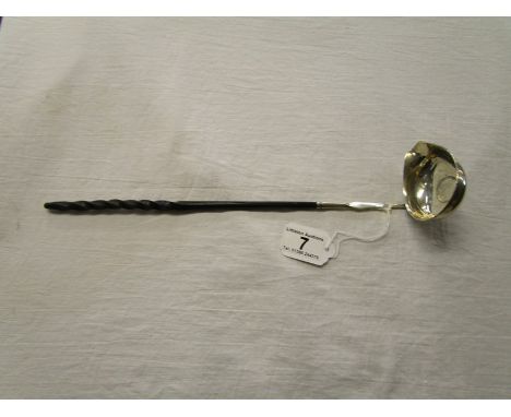 Silver toddy ladle