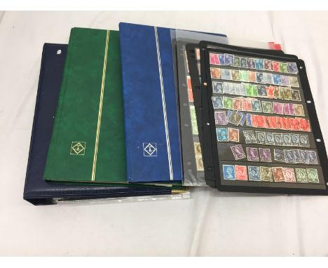 Albums of stamps to inc Victorian-QEIIR with Mint, pre and post decimal blocks etc