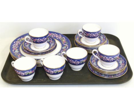 Spode Ribbons and Roses tea service Condition reports are not available for our Interiors Sales.