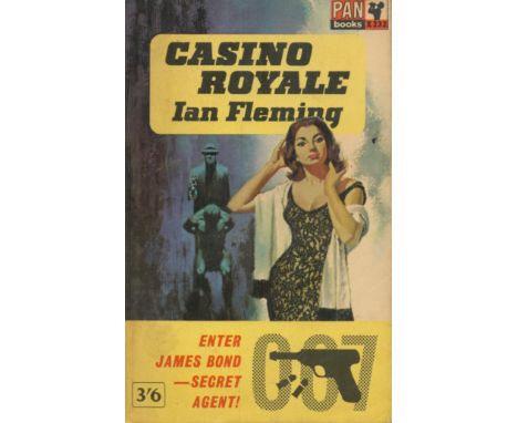 Casino Royale paperback book published by Pan Books. UNSIGNED. Good Condition. All autographs come with a Certificate of Auth