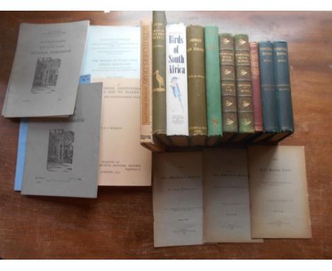 NATURAL HISTORY   PRIEST, C.D.  ...Birds of Southern Rhodesia  1st.ed. 1929, gt. dec. cl. plus 9 other books &amp; 9 offprint