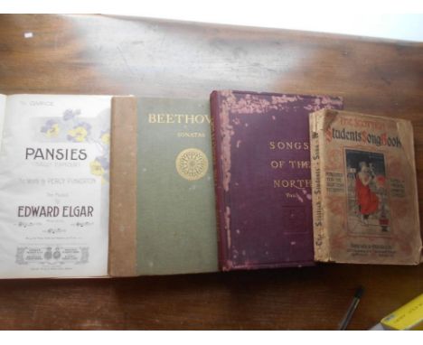 The Scottish Students' Song Book  plus  Songs of the North... Scotland  Vol. 1, 35th.ed. plus 2 other music (4)