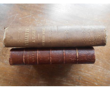 BRONTE, C. (as CURRER BELL)   Villette   1st.ed. 1853, Harper, New York, orig. cl. bnd. without the orig. printed wrps, but w