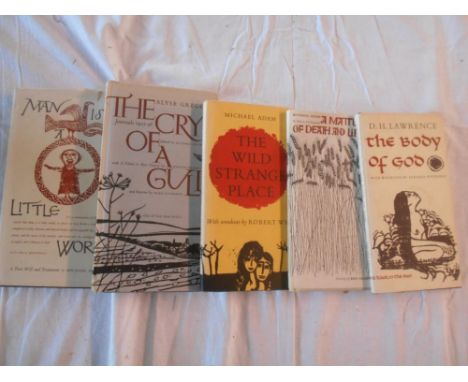 ARK PRESS   LAWRENCE, D.H.  The Body of God  1st.ed. 1970, plus 4 other Ark Press in d/ws (5)