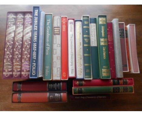 FOLIO SOCIETY   BRIGGS, A.  A Victorian Trilogy  3 vols. in s/case, plus 20 others (23)