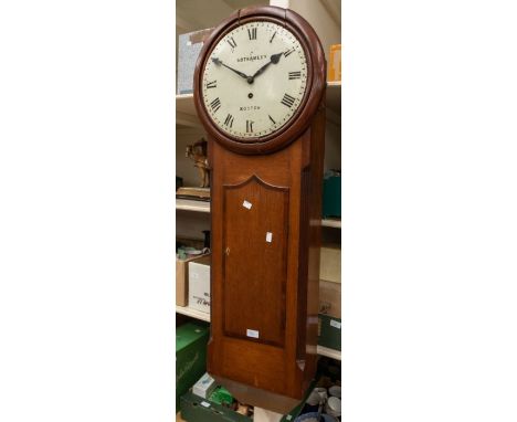 19th Century wall clock, Bottomley of Boston