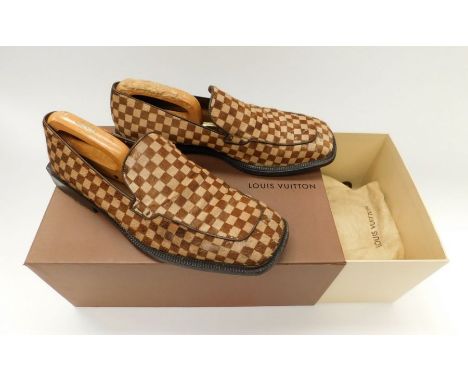 Sold at Auction: A Desirable Pair of Louis Vuitton Damier Ponyhair