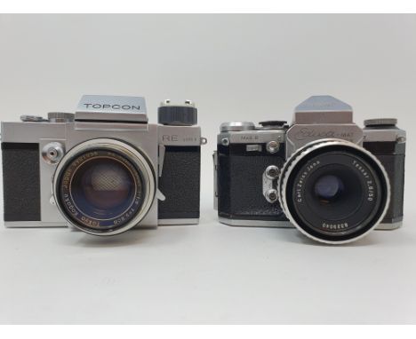 A Topcon RE Super and a Wirgin Adixa camera (2)Provenance: Part of a vast single owner collection of cameras, lenses and phot