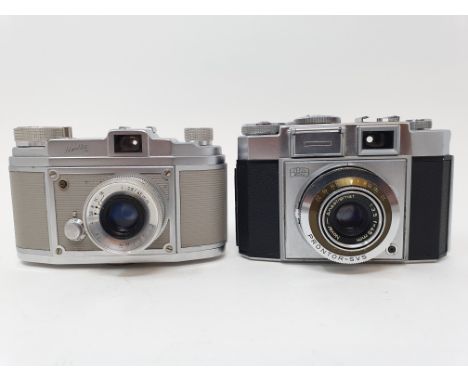 A Zeiss Ikon camera and a Saraber Finetta 88 camera (2)Provenance: Part of a vast single owner collection of cameras, lenses 