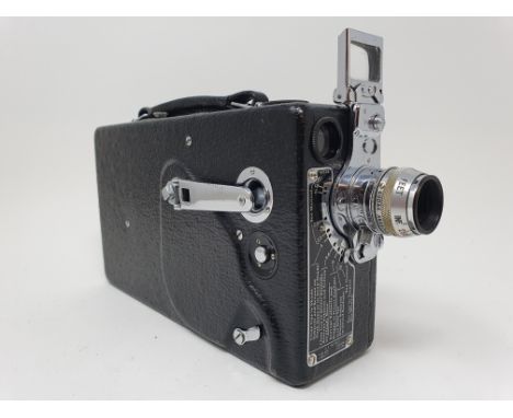 A Kodak Model K Cine camera, in outer leather caseProvenance:  Part of a vast single owner collection of cameras, lenses and 