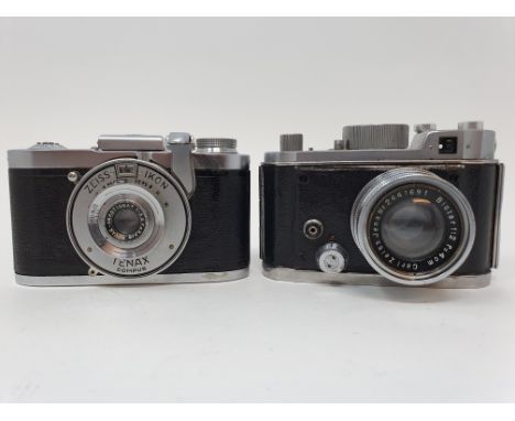 A Robot camera and a Zeiss Ikon Tenax (2)Provenance: Part of a vast single owner collection of cameras, lenses and photograph