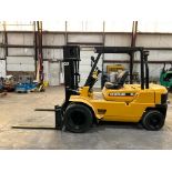 Caterpillar 8,000-LB. Capacity Forklift, Model DP40, S/N 3CM12039, Diesel, Dual Drive Solid Pneumati