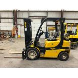 Yale 5,000-LB. Capacity Forklift, Model GLP050VXNVAE084, S/N C875V03345M, LPG, Solid Pneumatic Tires