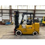 Caterpillar 8,000-LB. Capacity Forklift, Model GC40K, S/N AT87A20372, LPG, Non-Marking Cushion Tires