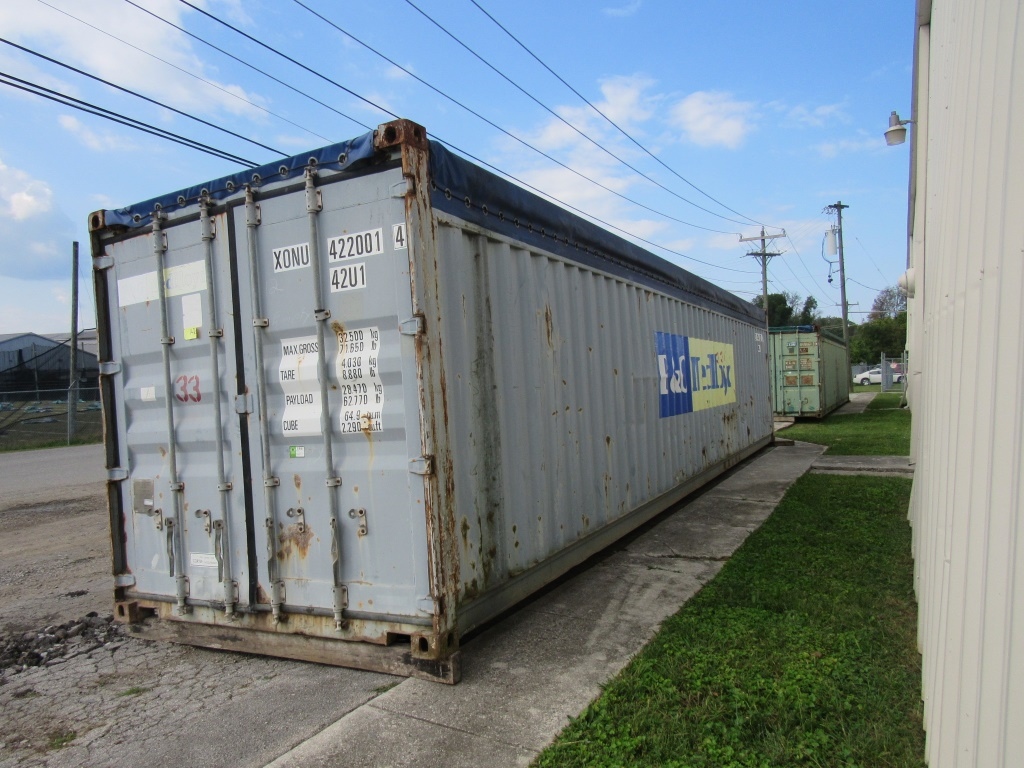 **Located in Chattanooga, TN** MFR China International Marine Containers Date 1997 Tare 8,8