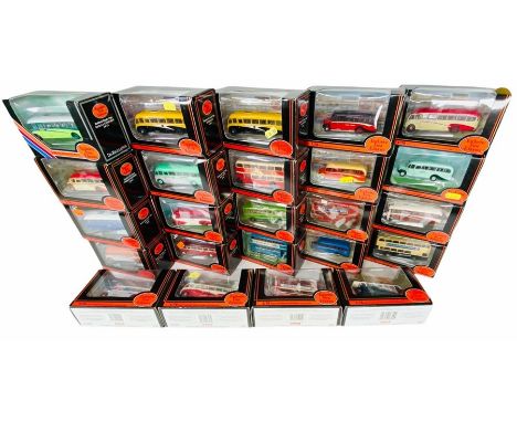 24x EFE 'Exclusive First Editions' 1:76 Scale Diecast Buses. Mixed assortment all with original packaging. (24)&nbsp;