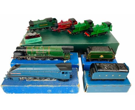 6x Hornby Dublo and White Metal Kit Locomotives (2-Rail). Comprising of: Hornby Dublo Southern 0-6-2 Tank 2594 (unboxed), Whi