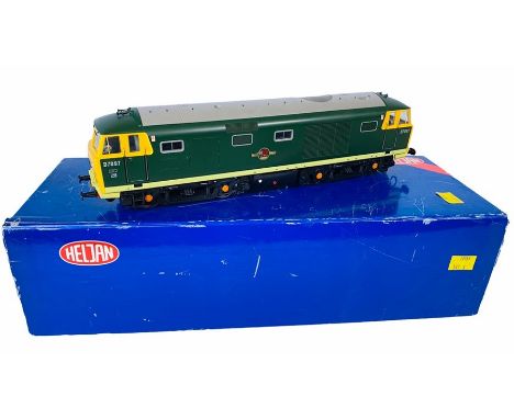 Heljan 'O' Gauge Ref:3583 Class 35 'Hymek' Locomotive BR Green D7097. Lacking any paperwork or detail pack. Outer box has wea