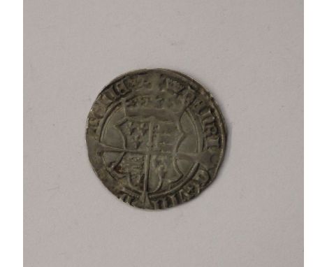 Ireland, Henry VIII (1509-47), silver Groat, first harp issue with Anne Boleyn (1534-40) Ex Patrick Finn