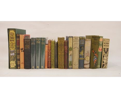 Quantity of books to include:-Carroll, Lewis "Alice in Wonderland", The Ruby Series, pictorial cloth"Through the Looking Glas