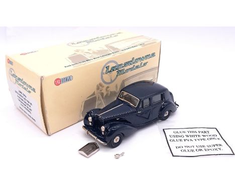 Lansdowne Models (Brooklin) a boxed 1:43 scale LDM64A 1951 Bentley Mark VI 4-door Saloon in Midnight Blue (Ivo Peters). Condi