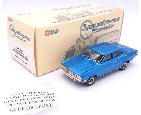 Lansdowne Models (Brooklin) a boxed 1:43 scale LDM32A 1972 Vauxhall VX 4/90 - metallic Sapphire Starmist (Blue), Black interi