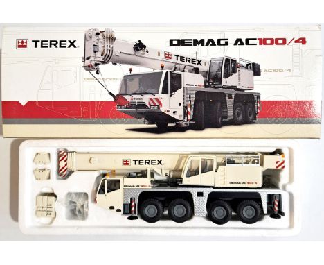 Conrad, a boxed 1:50 scale No.2104/0 Demag AC100/4 All-Terrain Crane "Terex". Although unchecked for completeness, condition 
