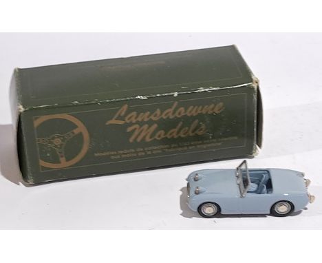 Lansdowne Models 1:43 scale LDM. 1A 1958 Austin Healey Sprite Mk.1 &ldquo;Top Down&rdquo;, boxed. Although unchecked for comp