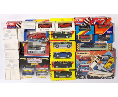 Corgi, Matchbox &amp; similar, a boxed &amp; unboxed Car group. Although unchecked for completeness condition generally appea