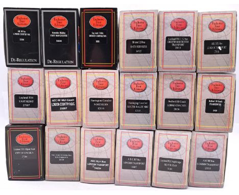 EFE, a boxed 1:76 scale bus group to include 27307 Leyland TD1 "East Kent", 12116 Harrington Cavalier "Northern" and others. 