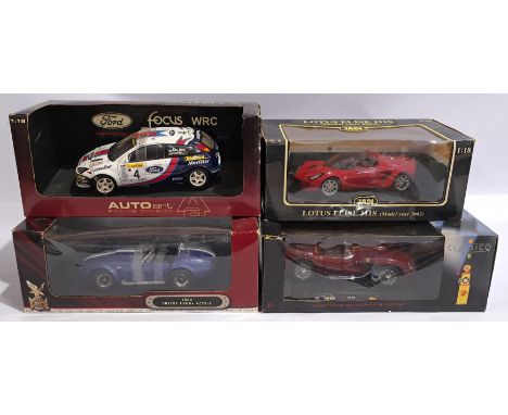 Road Signature, Autoart, Jadi 1:18 scale &amp; similar, a boxed group of Cars.&nbsp; Although unchecked for completeness cond