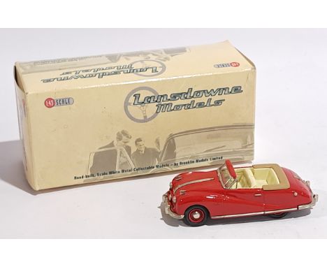 Lansdowne Models 1:43 scale LDM. 44 1948 Austin &ldquo;A90&rdquo; Atlantic Convertible &ldquo;Top-Down&rdquo;, boxed. Althoug