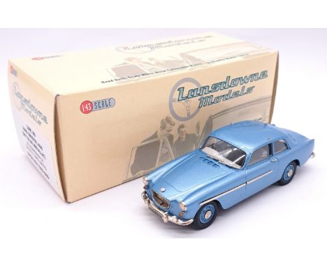 Lansdowne Models (Brooklin) a boxed 1:43 scale LDM90 Bristol 406 1960 - finished in Metallic Sky Blue, Grey interior. Conditi