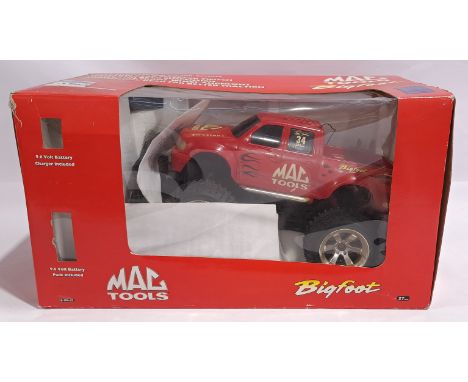 Nikko Mag Tools Big Foot Radio Control Monster Truck, boxed. Although untested &amp; unchecked for completeness condition gen