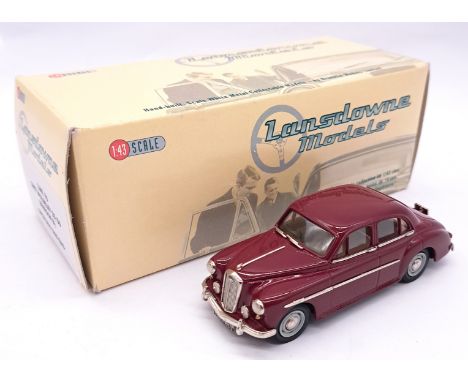Lansdowne Models (Brooklin) a boxed 1:43 scale LDM70 1957 Wolseley 15/50 in Maroon, light Brown interior. Condition appears g