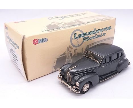 Lansdowne Models (Brooklin) a boxed 1:43 scale LDM67 1949/50 Humber Super Snipe Mk.III Saloon - Gunmetal (dark metallic Grey)