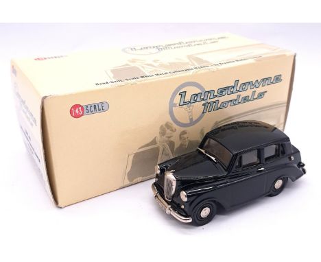 Lansdowne Models (Brooklin) a boxed 1:43 scale LDM49 1951 Triumph Mayflower - in Black, Beige interior and chrome trim. Condi