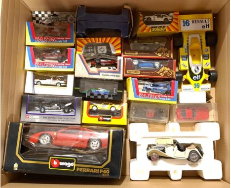 Corgi, Bburago, Solido &amp; similar, a boxed &amp; unboxed Car, Commercial &amp; similar group. Although unchecked for compl