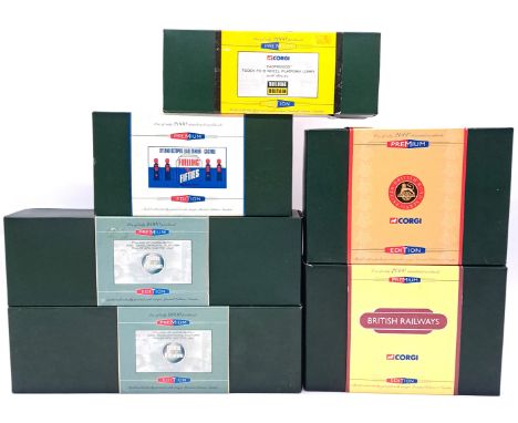 Corgi, a boxed "Premium Editions" Commercial group comprising of different series such as Fueling The Fifties, Building Brita