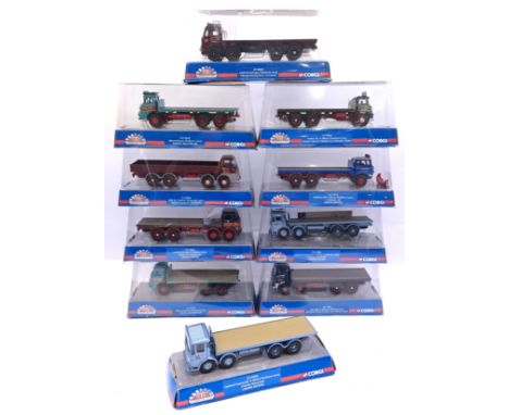 Corgi "Marques Of Distinction" a boxed group of 1:50 scale Commercial models comprising of "Pollock", "Gibbs" and other liver