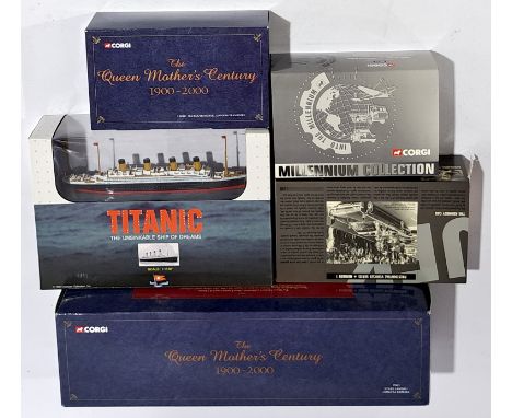 Corgi &amp; similar, The Queen Mother&rsquo;s Century, Presential Vehicles &amp; similar, a boxed group. Includes The Kennedy