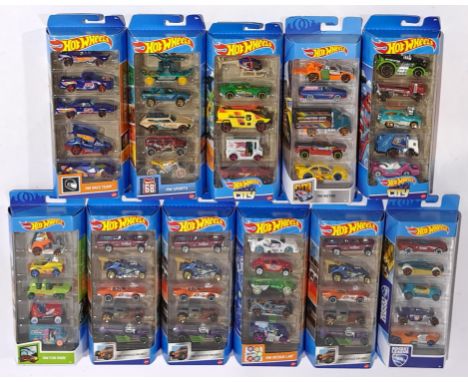 Mattel Hot Wheels 5 Car Packs, a boxed group. Includes HW Fun Park, Rocket League &amp; HW Metro. Although unchecked for comp