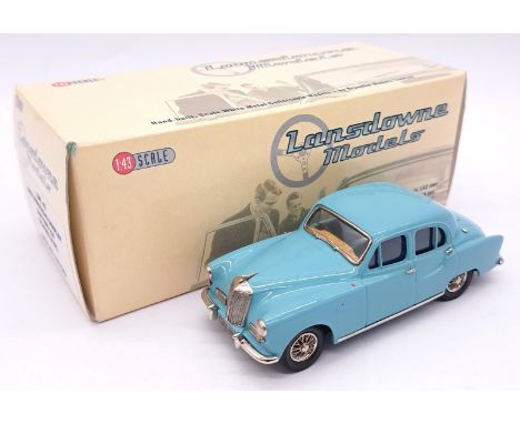 Lansdowne Models (Brooklin) a boxed 1:43 scale LDM45 1958 Armstrong Siddeley Sapphire 234 - powder Blue body (light sky blue)