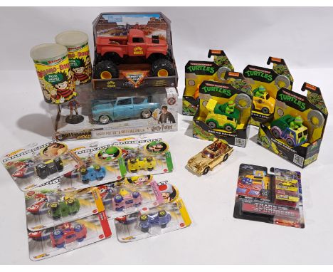 Corgi, Jada, Mattel Hot Wheels &amp; similar, a boxed &amp; unboxed Film, Comic, Video Game &amp; related group. Includes Tee