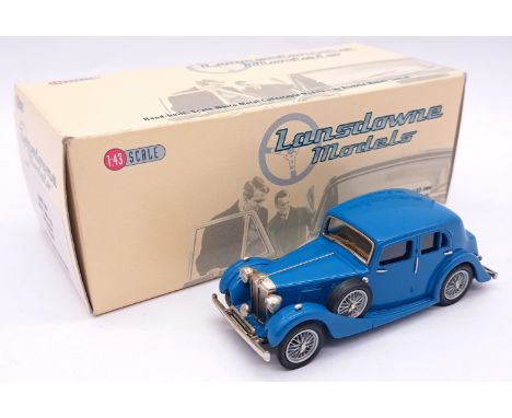 Lansdowne Models (Brooklin) a boxed 1:43 scale &nbsp;LDM84 MG VA 1937 Saloon - in Blue. Condition appears generally Near Mint