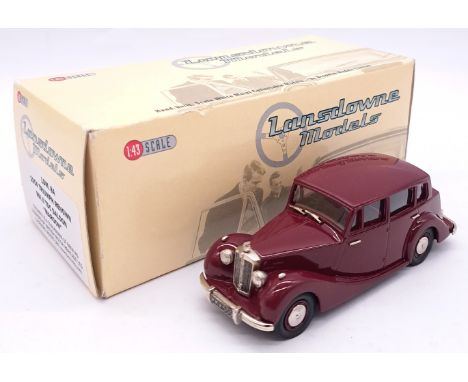 Lansdowne Models (Brooklin) a boxed 1:43 scale LDM8A 1954 Triumph Renown Mk.2 TDC Saloon in Maroon body, Maroon interior with