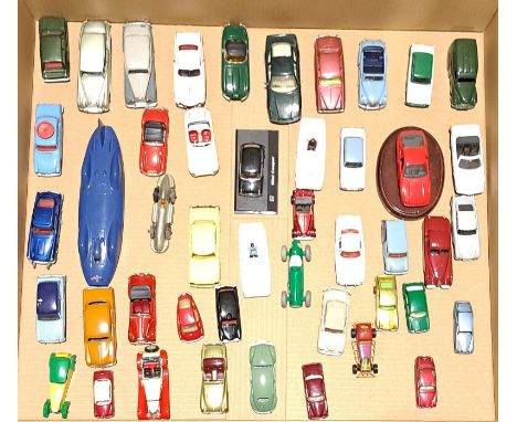 Dinky, Corgi &amp; similar, an unboxed Car group.&nbsp; Although unchecked for completeness condition generally appears to be